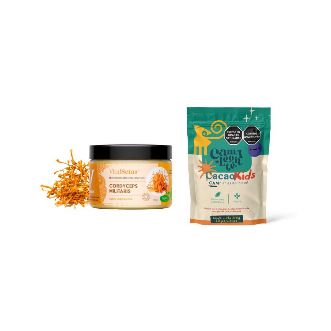 Pack Cacao Kids + Hongos Medicinales