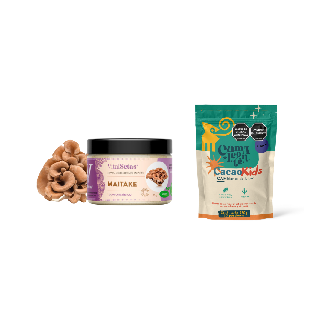 Pack Cacao Kids + Hongos Medicinales