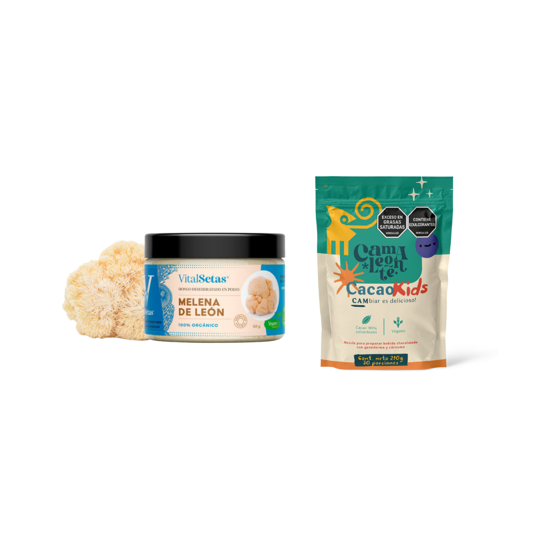 Pack Cacao Kids + Hongos Medicinales