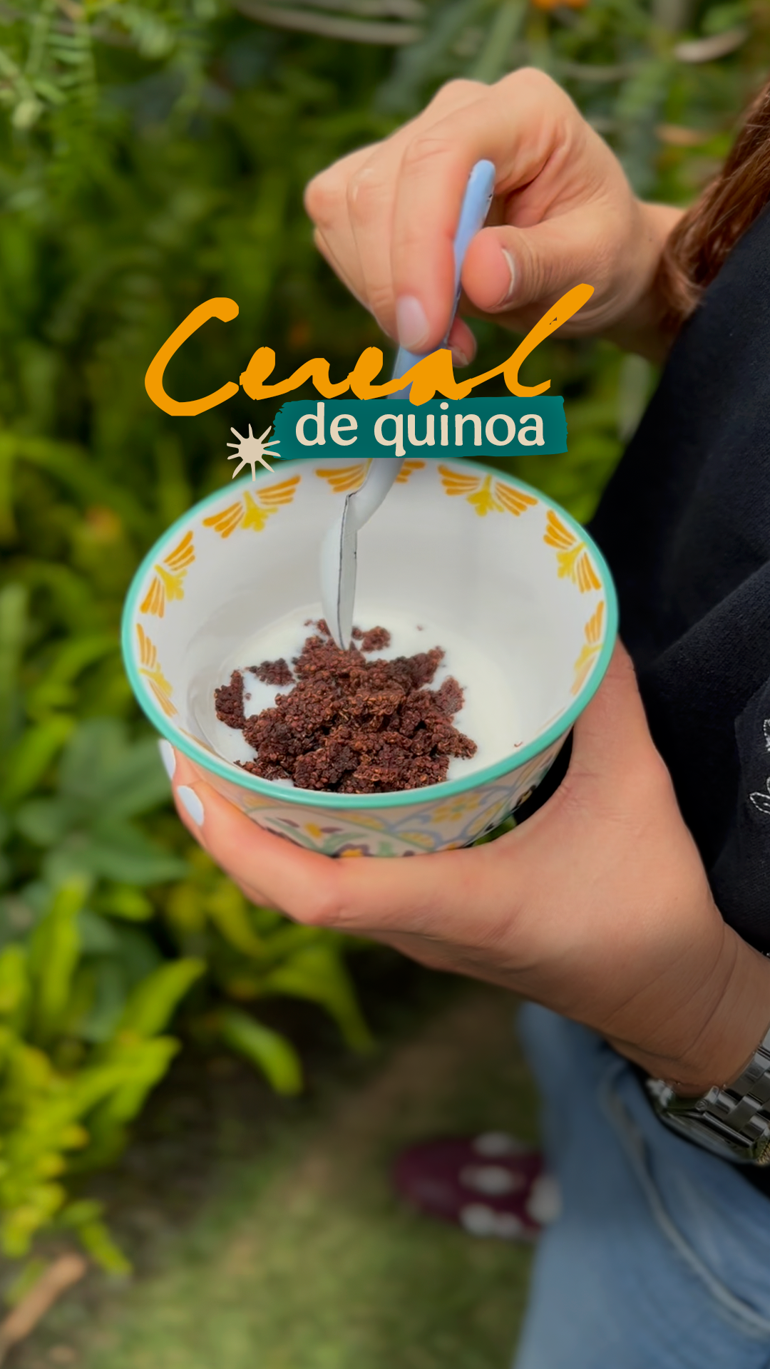 Cereal saludable casero con quinoa y cacao boost | Energía estable sin azúcar refinada