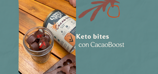 Keto Bites con CacaoBoost