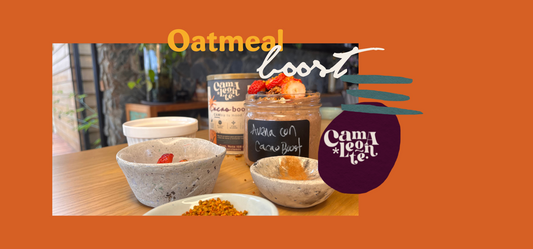 Oatmeal Boost - Avena trasnochada con CacaoBoost