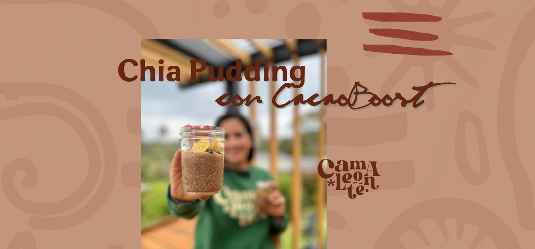 Chia Pudding con cacaoBoost
