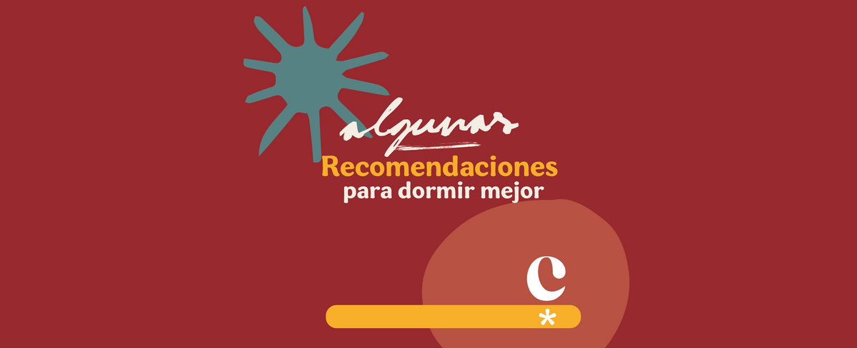 Recomendaciones para dormir mejor