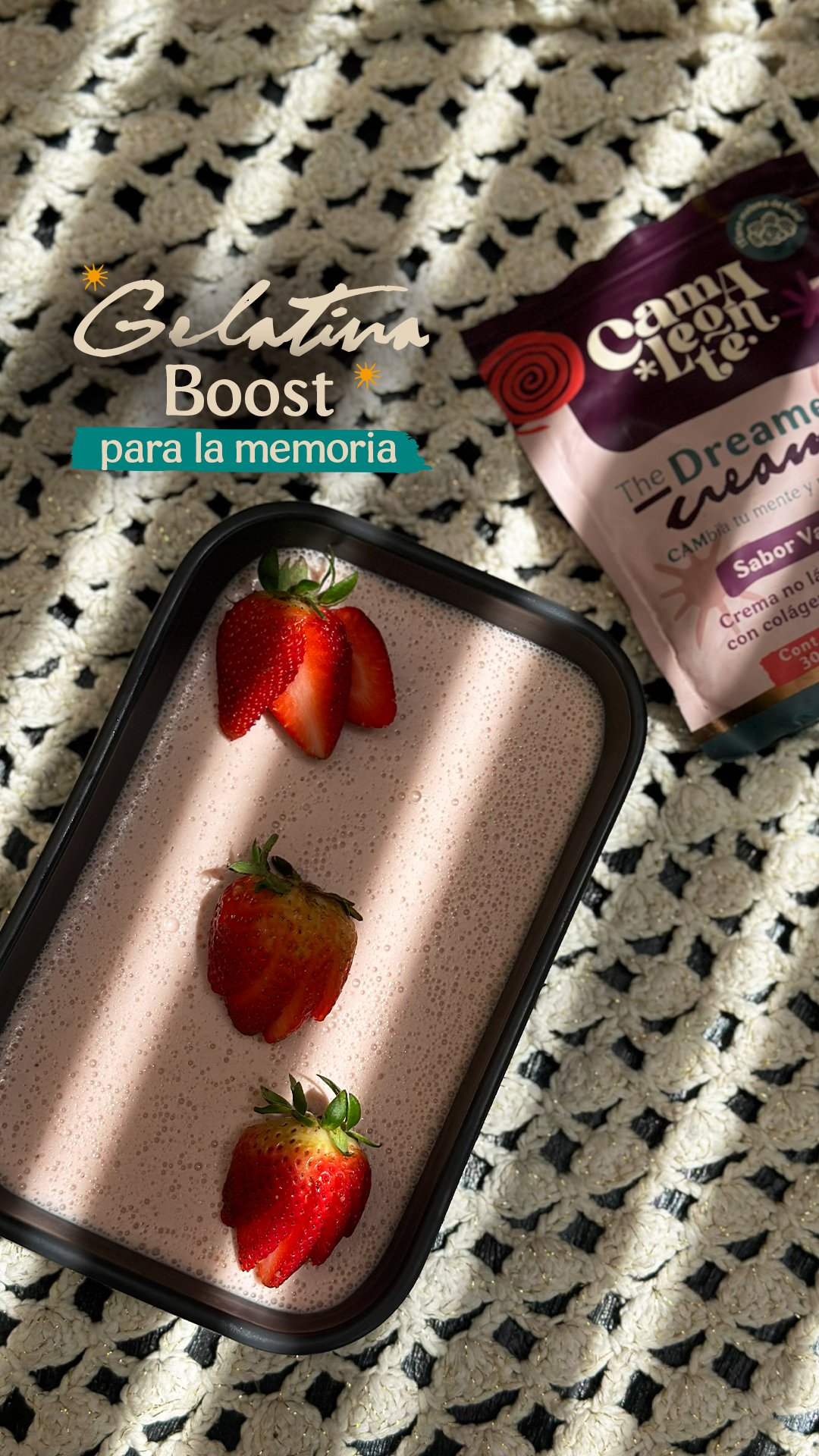Gelatina Proteica para la Memoria: una receta fácil, cremosa y deliciosa