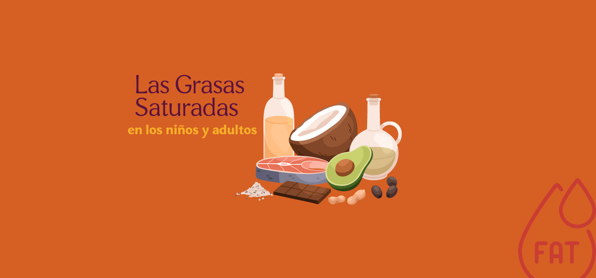 Las Grasas saturadas y los niños