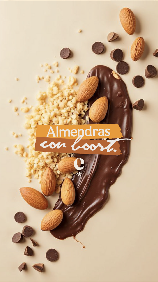 Snack saludable de chocolate y nueces para calmar antojos