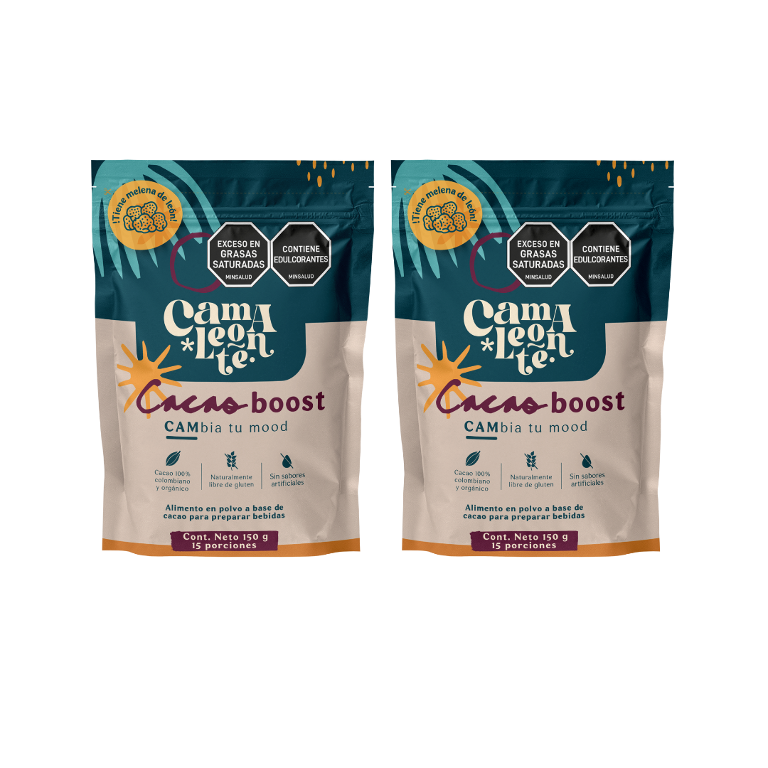 Cacao Boost con MELENA DE LEÓN