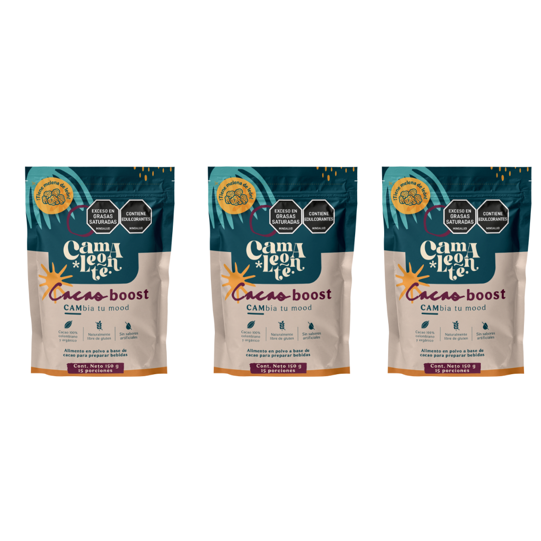 Cacao Boost con MELENA DE LEÓN