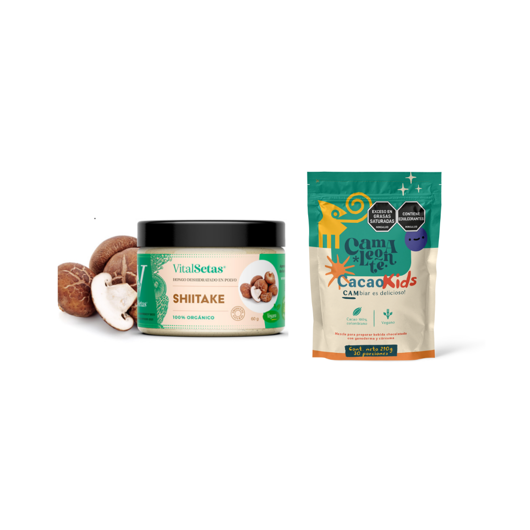 Pack Cacao Kids + Hongos Medicinales