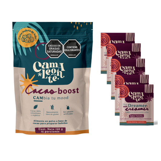 Cacao Boost con MELENA DE LEÓN