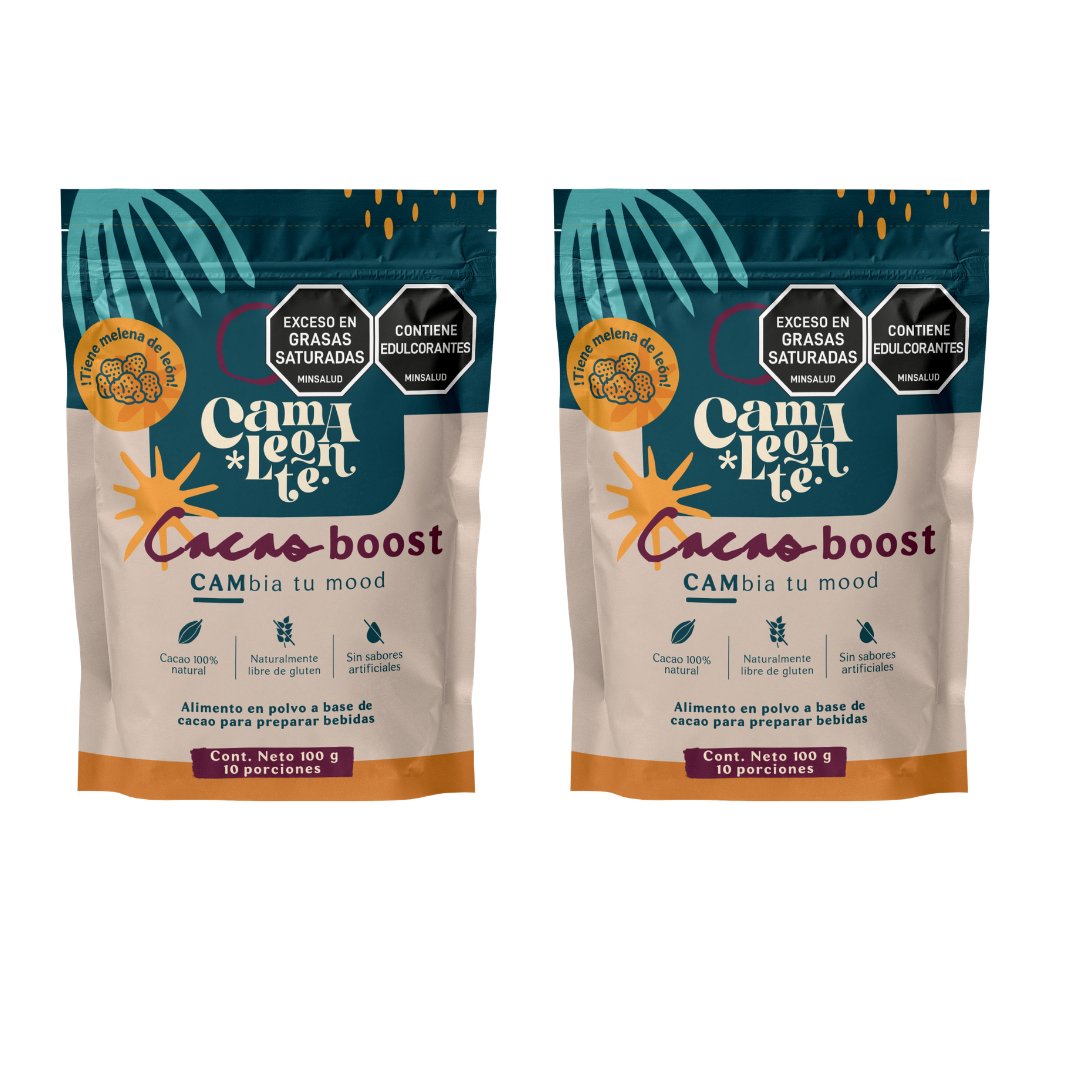 Cacao Boost con Melena de León 100gr