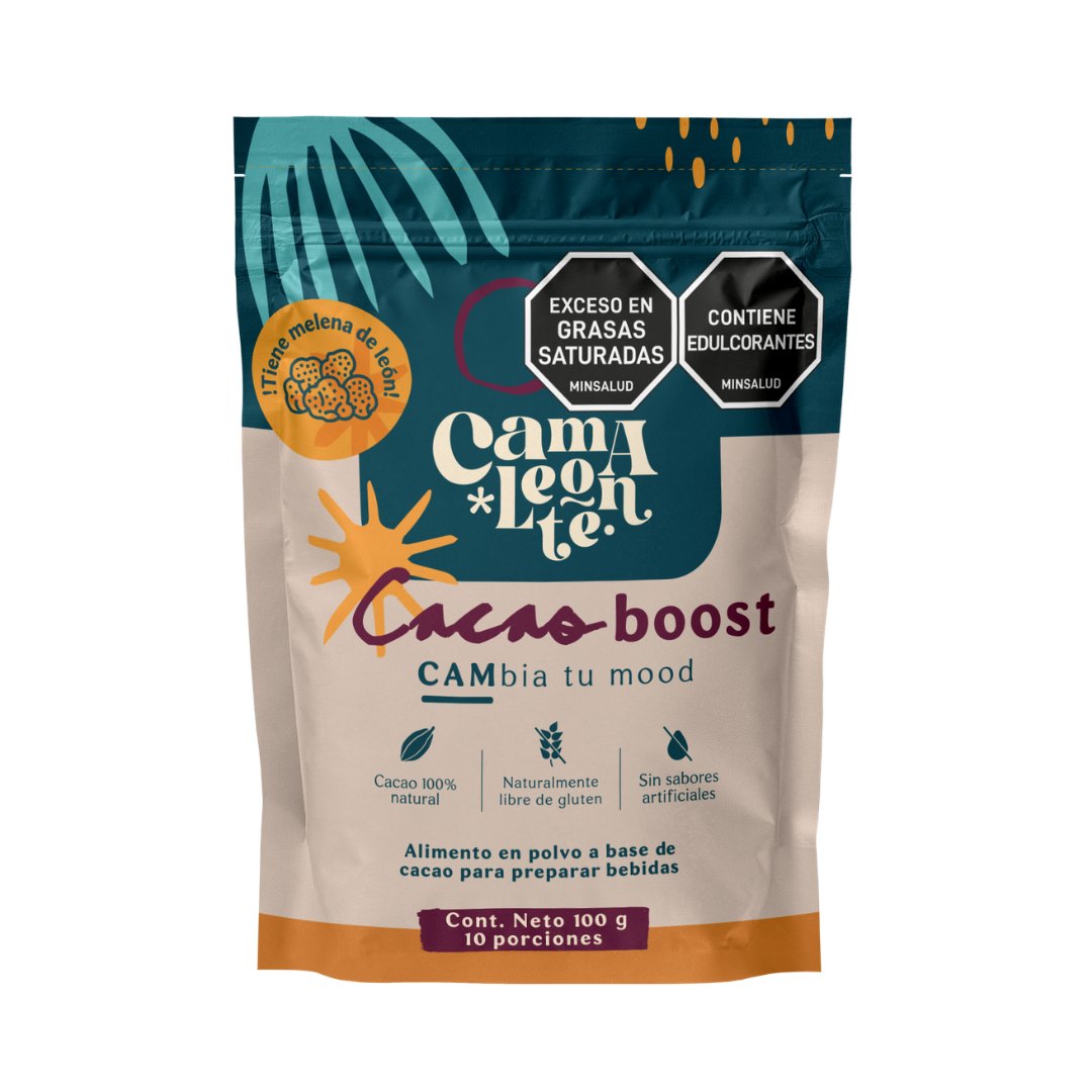 Cacao Boost con Melena de León 100gr