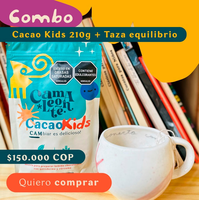 Combo Cacao Kids + Taza Equilibrio