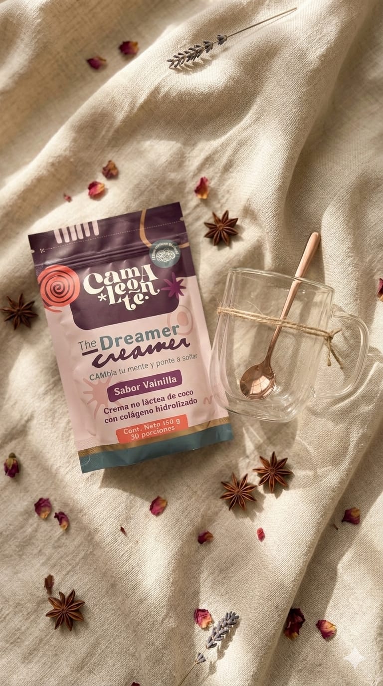 Kit Taza Camaleonte + Cacao Boost o Dreamer Creamer | Energía, enfoque y bienestar diario (Copia)
