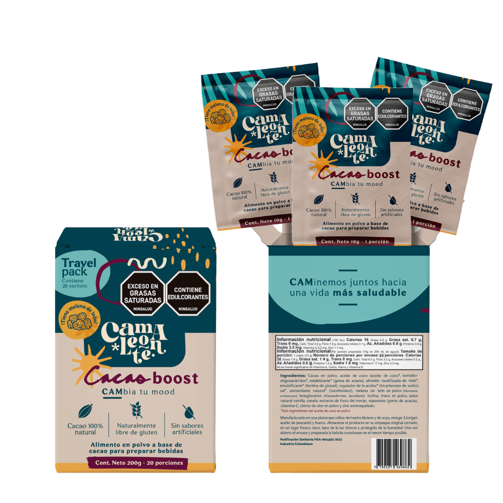Travel Boost con Melena de León / 20 Sachets (Copia)